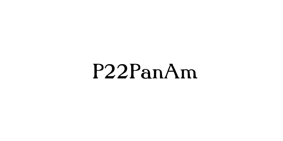 Fonte P22PanAm