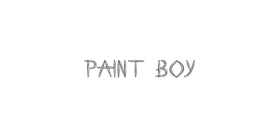 Fonte Paint Boy