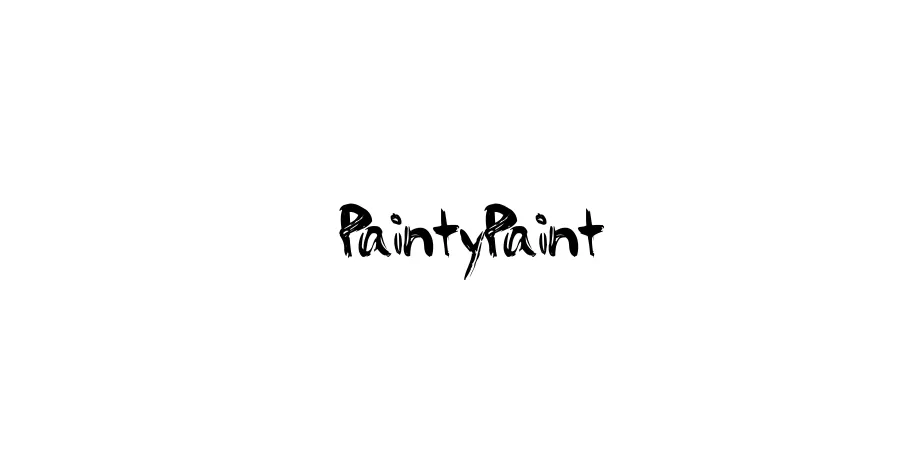 Fonte PaintyPaint