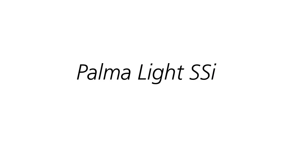 Fonte Palma Light SSi