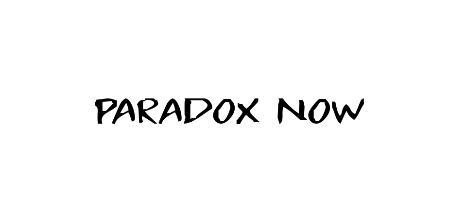 Fonte Paradox Now