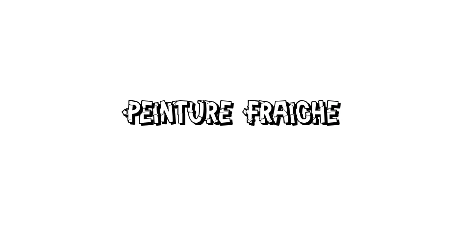 Fonte Peinture Fraiche