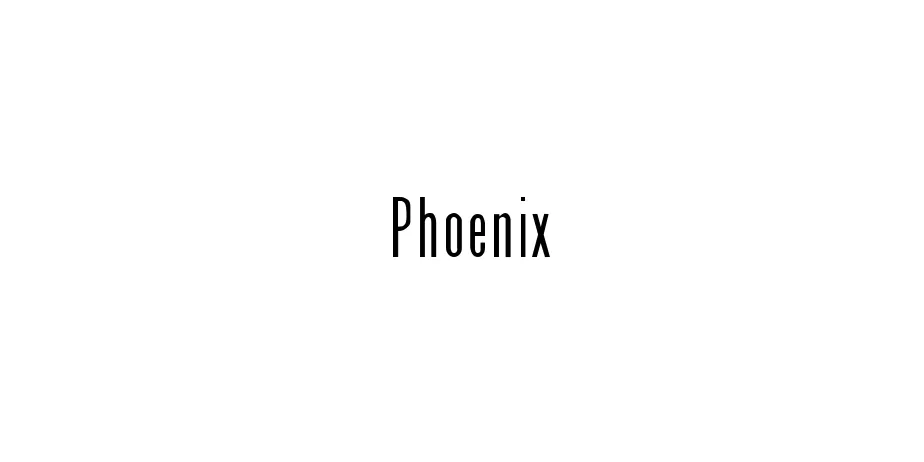 Fonte Phoenix