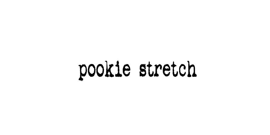 Fonte pookie stretch