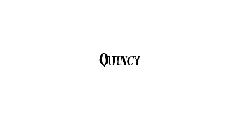 Fonte Quincy