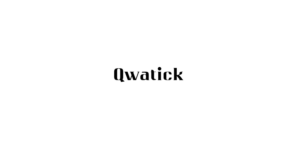 Fonte Qwatick