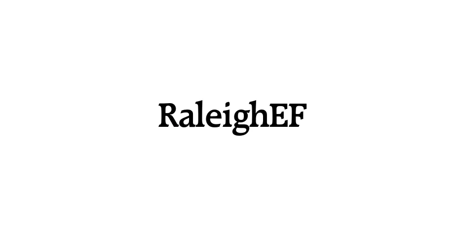 Fonte RaleighEF