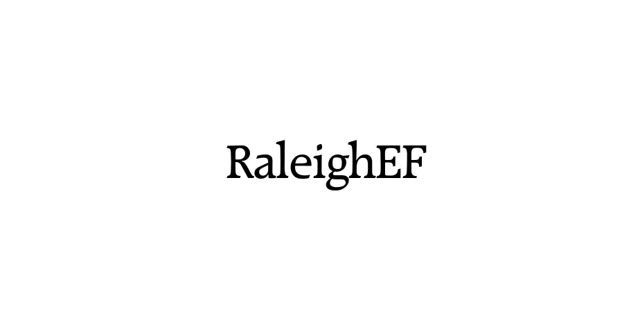 Fonte RaleighEF