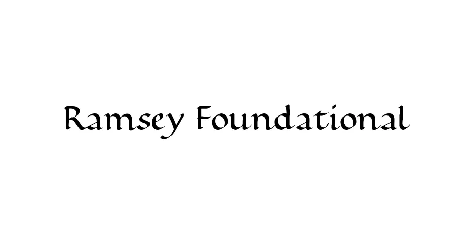 Fonte Ramsey Foundational