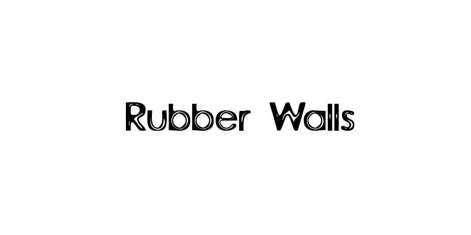 Fonte Rubber Walls