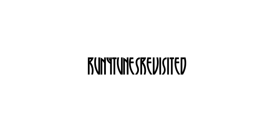 Fonte RunyTunesRevisited