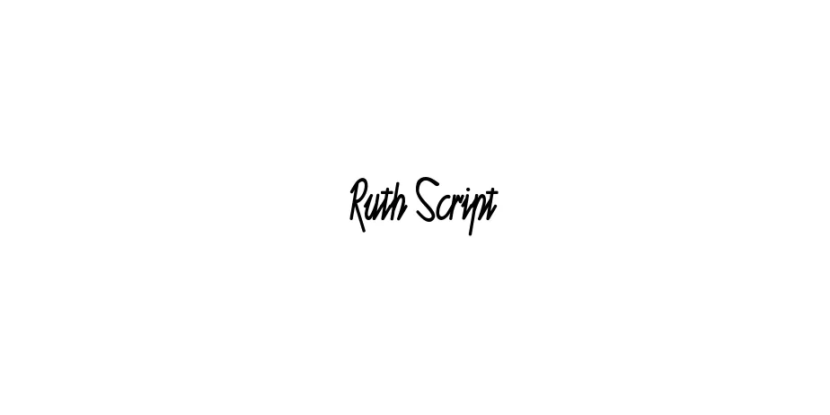 Fonte Ruth Script