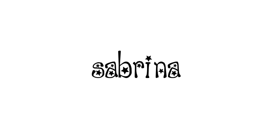 Fonte sabrina