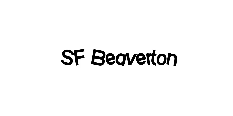 Fonte SF Beaverton