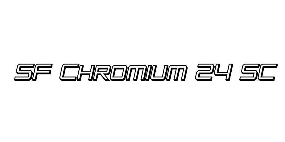 Fonte SF Chromium 24 SC