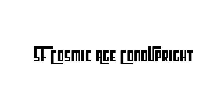 Fonte SF Cosmic Age CondUpright