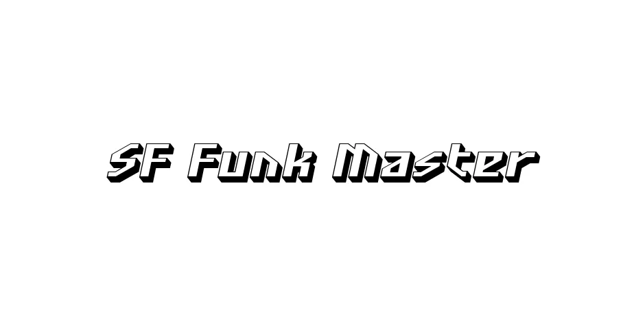 Fonte SF Funk Master