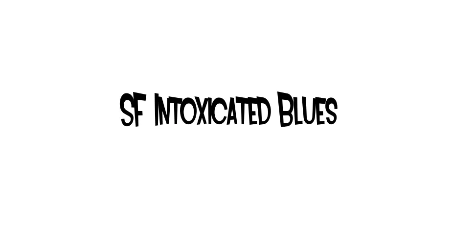 Fonte SF Intoxicated Blues