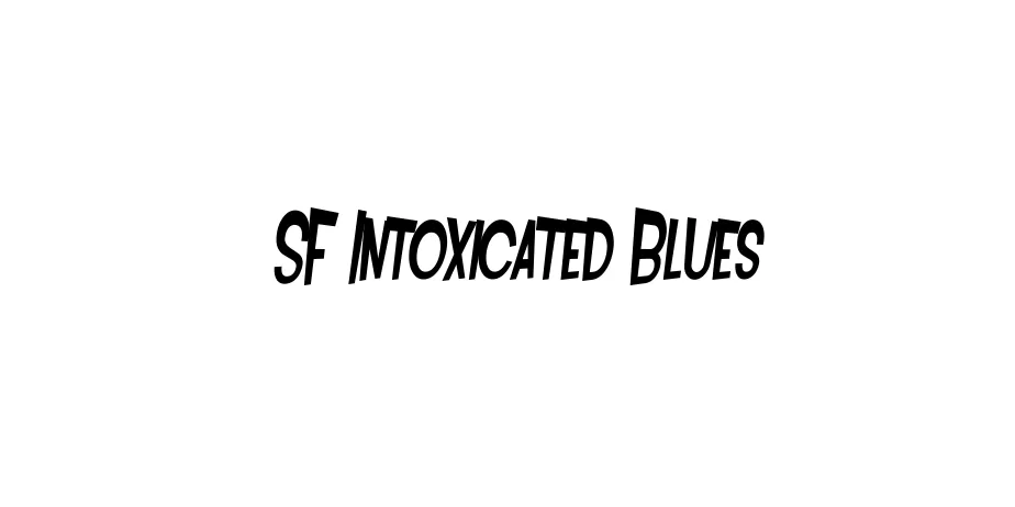 Fonte SF Intoxicated Blues