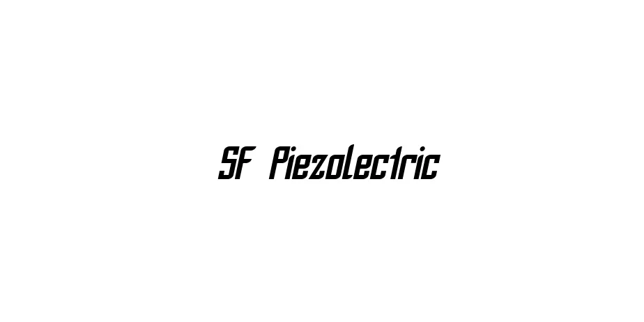 Fonte SF Piezolectric