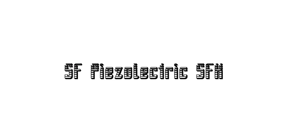 Fonte SF Piezolectric SFX