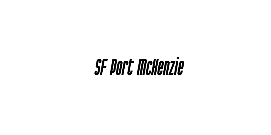 Fonte SF Port McKenzie