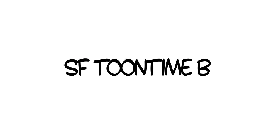 Fonte SF Toontime B