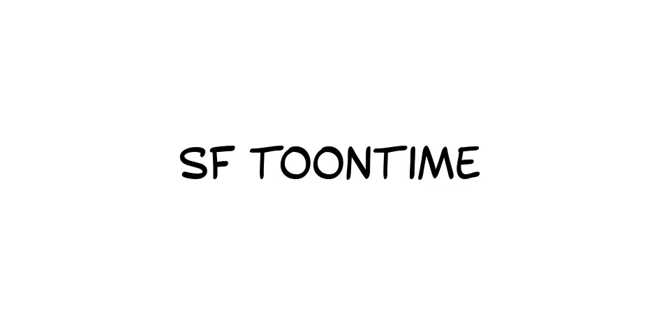 Fonte SF Toontime