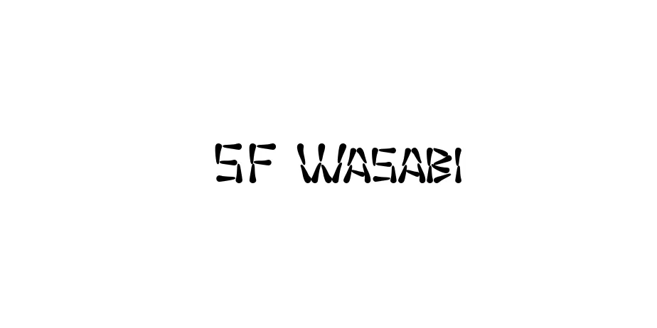 Fonte SF Wasabi