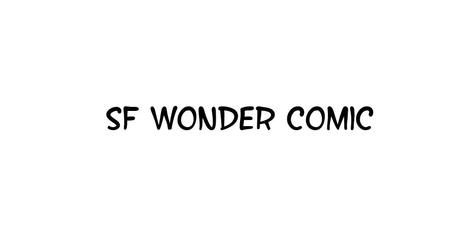 Fonte SF Wonder Comic