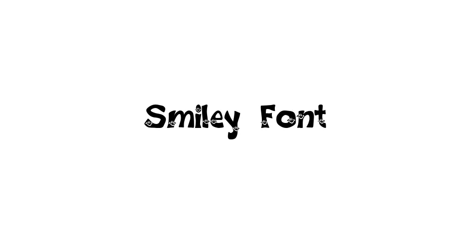 Fonte Smiley Font