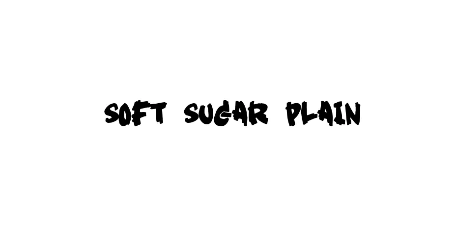 Fonte Soft Sugar plain