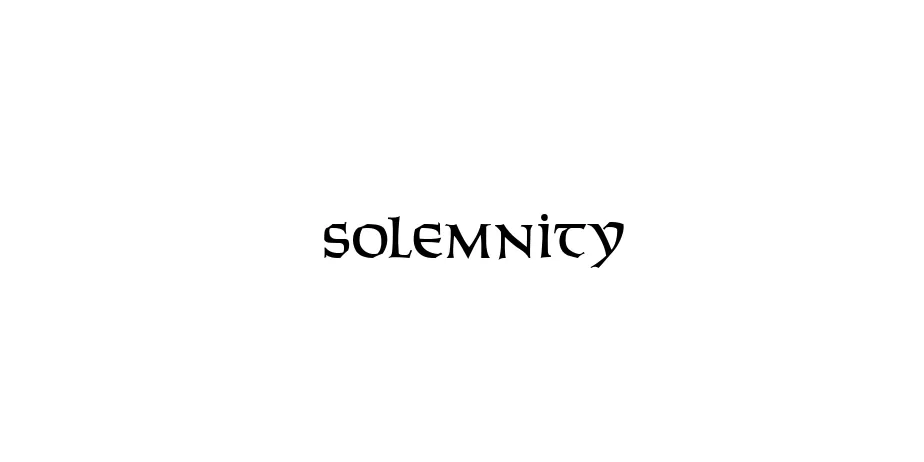 Fonte Solemnity