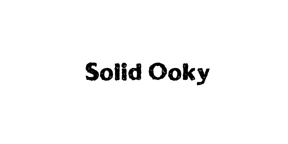 Fonte Solid Ooky