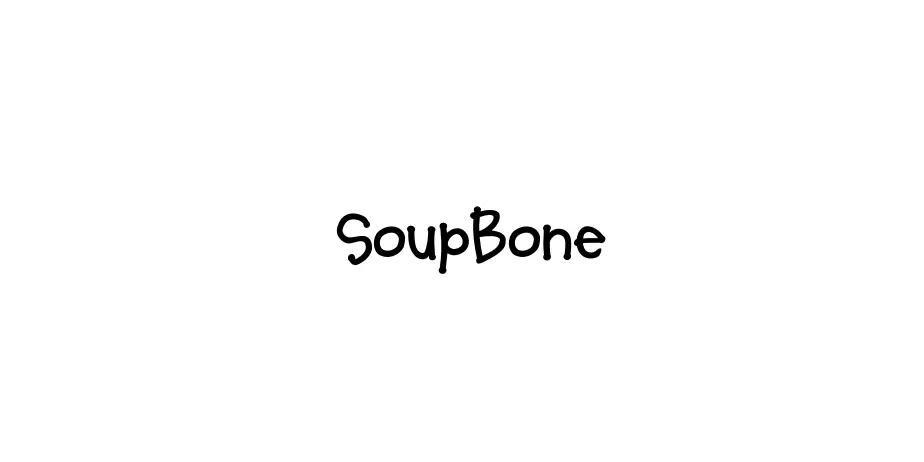 Fonte SoupBone