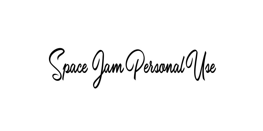 Fonte Space Jam Personal Use