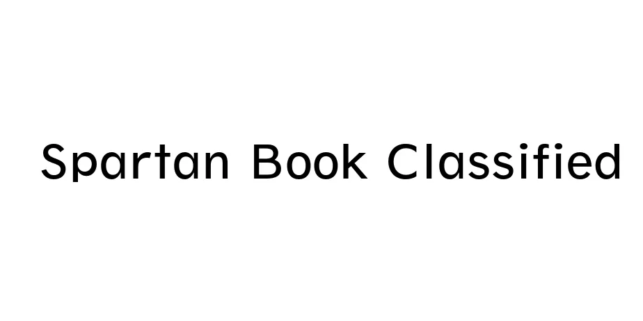 Fonte Spartan Book Classified