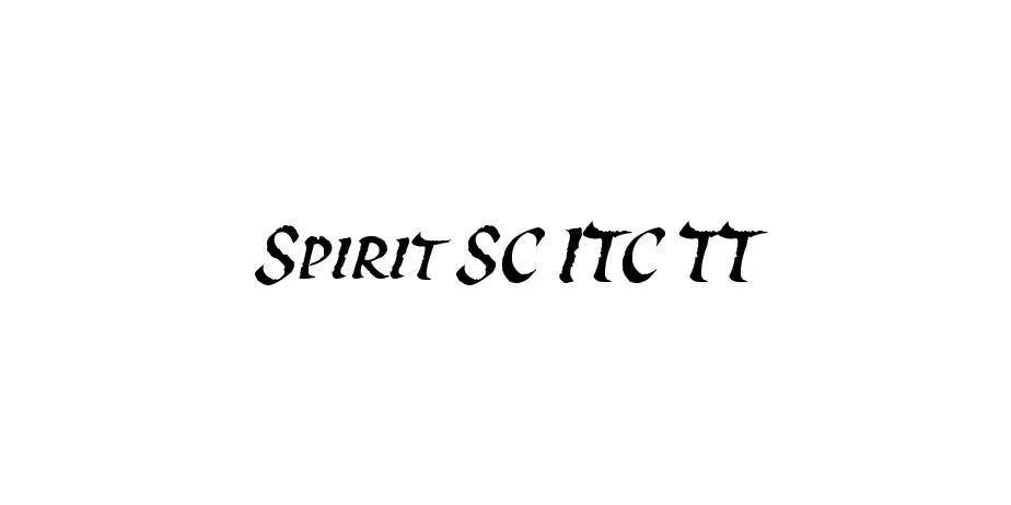 Fonte Spirit SC ITC TT