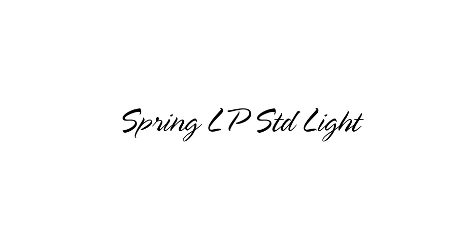 Fonte Spring LP Std Light