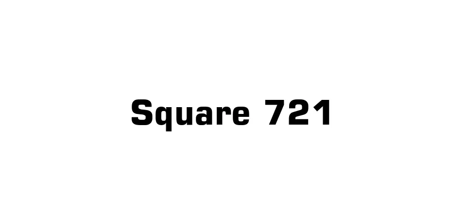 Fonte Square 721