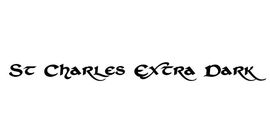 Fonte St Charles Extra Dark