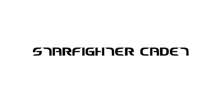 Fonte Starfighter Cadet