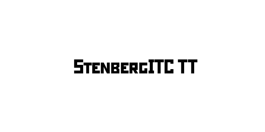 Fonte StenbergITC TT