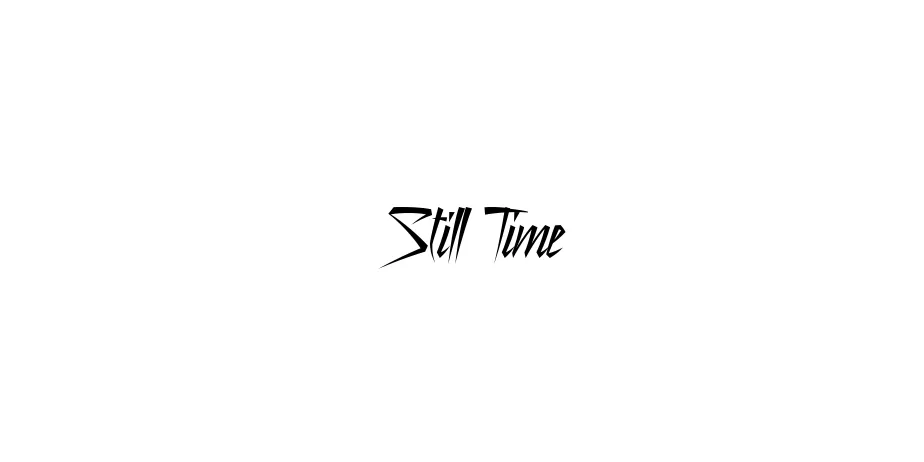 Fonte Still Time