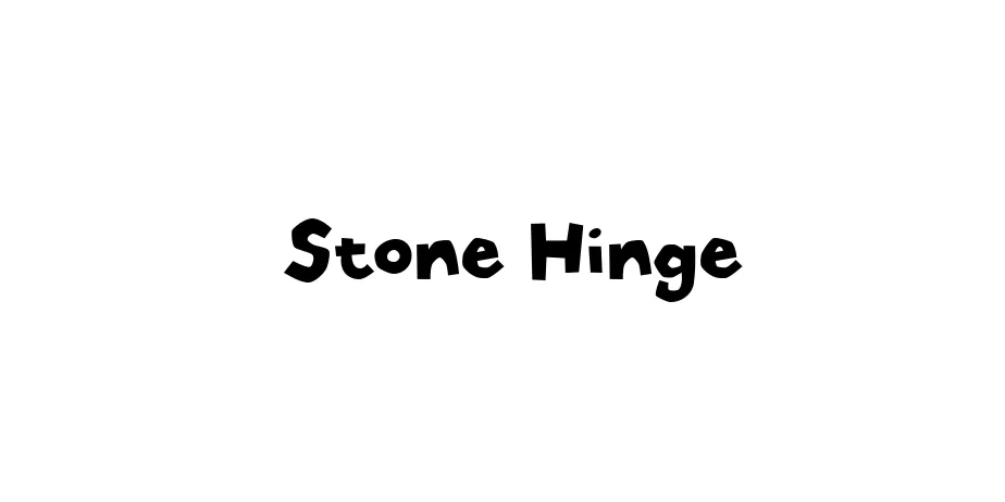 Fonte Stone Hinge