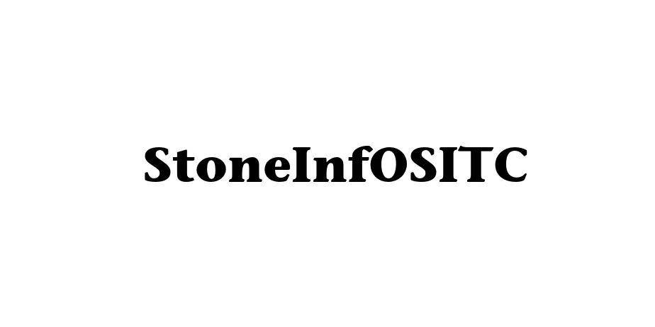 Fonte StoneInfOSITC