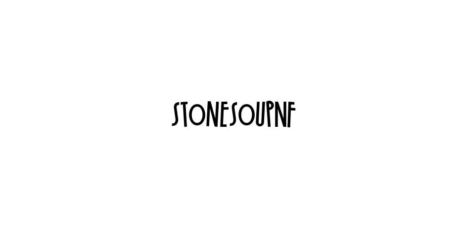 Fonte StoneSoupNF