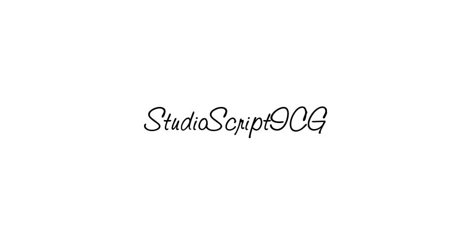 Fonte StudioScriptICG