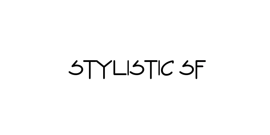 Fonte Stylistic SF