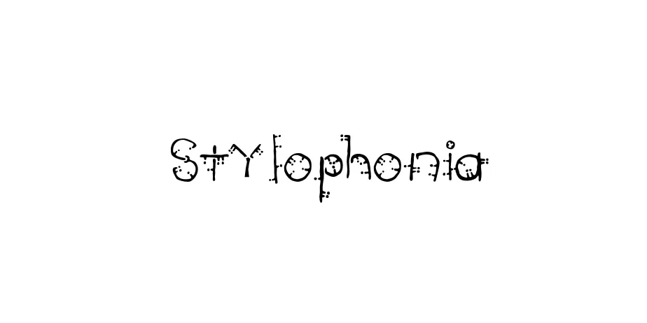 Fonte Stylophonia